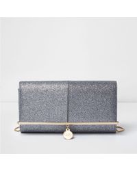 dark grey evening bag