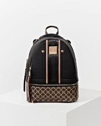 leather backpack river island