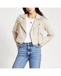 river island cropped jacket
