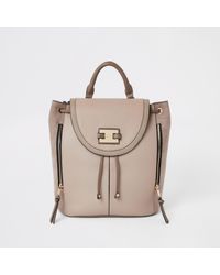 river island backpack women's