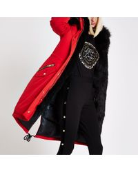 river island notorious parka