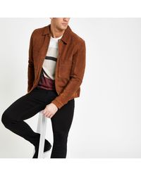 river island mini leather jacket