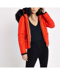 river island notorious parka