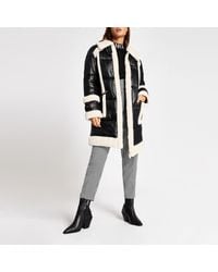 Longline aviator jacket womens Clearance