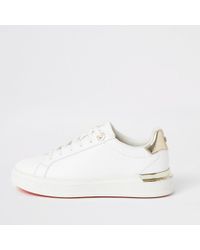 river island platform trainers