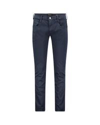 Replay Tapered Hyperflex Jeans - Blue for men