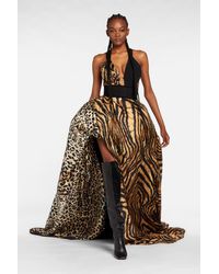 cavalli maxi dress