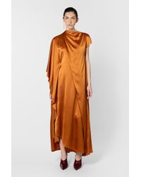Roksanda Orange Hiba Dress