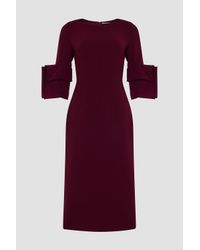 Roksanda Purple Eryl Dress