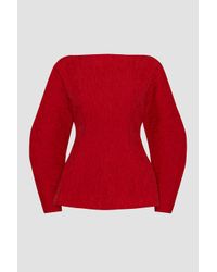 Roksanda Red Eni Top