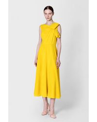 Roksanda Yellow Brigitte Dress