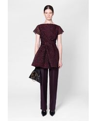 Roksanda Red Cirel Top