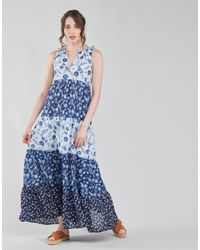 Pepe Jeans Denim Mariolas Long Dress in Blue | Lyst UK