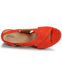 clarks maritsa lara orange