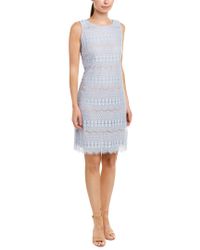 jessica howard balloon sleeve ruffle hem faux wrap midi dress
