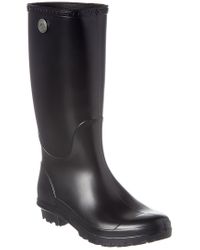 white ugg rain boots