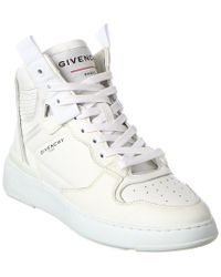 Givenchy White Wing Leather Sneaker