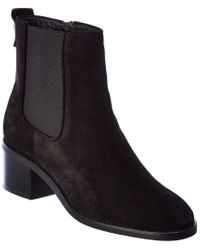 aquatalia suede ankle boots