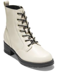 camea waterproof leather combat boot