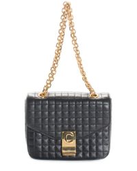 Celine Black Quilted Leather Medium Cc Bag Never Carried Lyst