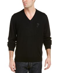 Versace V-neck sweaters for Men - Lyst.com