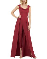 kay unger jumpsuit gown