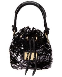 Louis Vuitton Limited Edition Black Sequin Mini Noe Rococo - Lyst
