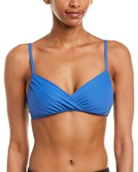 Gottex Blue Au Naturel Bikini Top