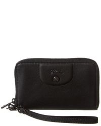 longchamp cuir wallet