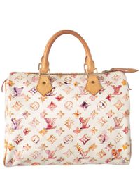 vuitton louis prince richard limited edition speedy monogram watercolor canvas browse stores