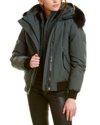 mackage britnie bomber