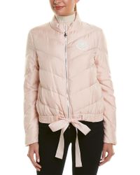 Moncler Pink Silk Jacket
