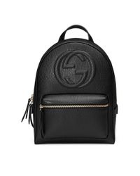 small black gucci backpack