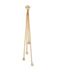 Jacquie Aiche | Metallic Diamond & 14k Yellow Gold Mini Shower Single Ear Jacket | Lyst