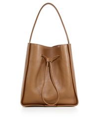 3.1 Phillip Lim | Brown Soleil Large Leather Drawstring Bucket Bag | Lyst