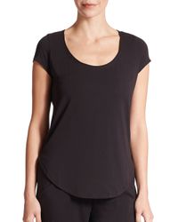 Csbla | Black Rimini Scoopneck Tee | Lyst