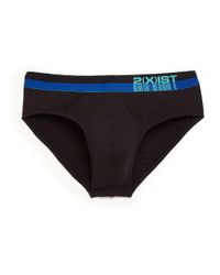 2xist | Black Barcode Modal No-show Briefs for Men | Lyst