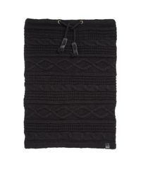 Bickley + Mitchell | Black Cable-knit Snood for Men | Lyst