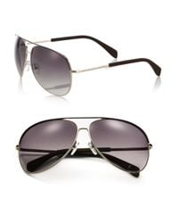 Marc By Marc Jacobs | Black Gradient 63mm Aviator Sunglasses | Lyst