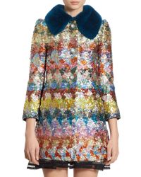 marc jacobs fur jacket