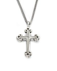 King Baby Studio | Metallic Traditional Cross Pendant Neclace for Men | Lyst
