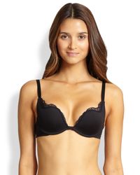 Huit | Black Grand Jeu Contour Plunge Bra | Lyst