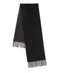 Saks Fifth Avenue | Blue Two-tone Cashmere Scarf for Men | Lyst