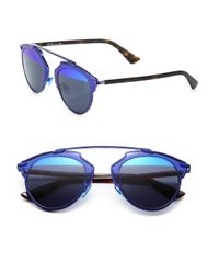 Dior | Blue So Real 48mm Pantos Sunglasses | Lyst