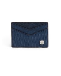 KENZO | Blue Leather Card Case for Men | Lyst