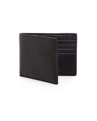 Jil Sander | Blue Leather Pocket Wallet for Men | Lyst
