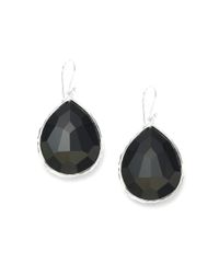 Ippolita | Metallic Rock Candy Black Onyx & Sterling Silver Large Teardrop Earrings | Lyst