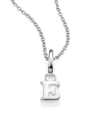 Ippolita | Metallic Sterling Silver Letter Charm | Lyst