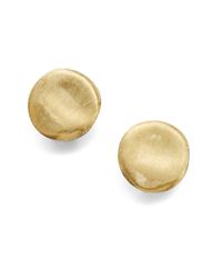 Marco Bicego | Metallic Jaipur 18k Yellow Gold Button Earrings | Lyst