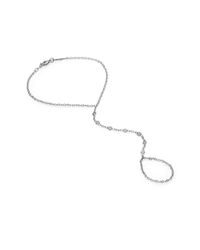 Jacquie Aiche | 14KT White-Gold and Diamond Hand Chain Bracelet | Lyst